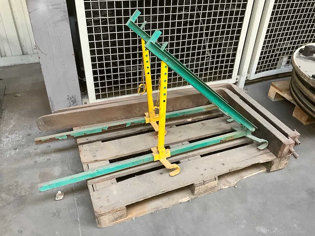 Ladderhaken voor ladder steiger + vorken vorklift - afbeelding 1 van  9