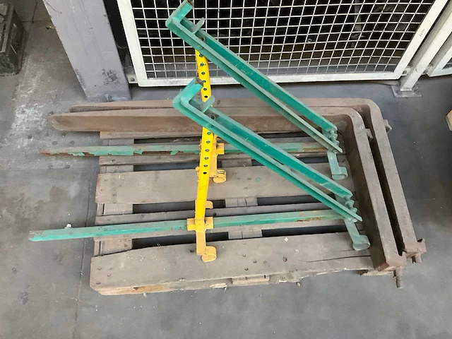 Ladderhaken voor ladder steiger + vorken vorklift - afbeelding 2 van  9