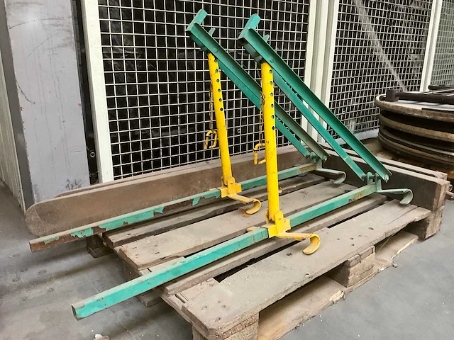 Ladderhaken voor ladder steiger + vorken vorklift - afbeelding 6 van  9