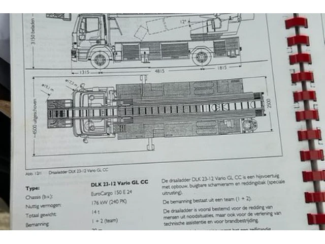 Ladderwagen e405 iveco - afbeelding 38 van  51