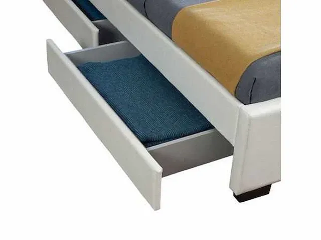 Ladebed, led verlichting en lattenbodem - 140x200 - afbeelding 5 van  6