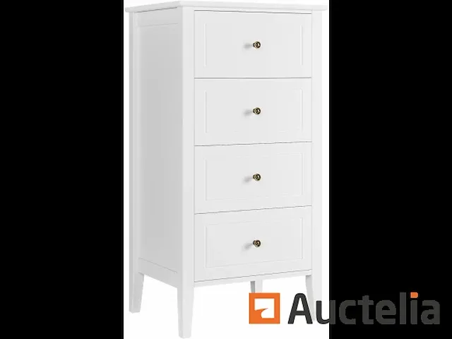 Ladekast met 4 lades slaapkamer ladekast - afbeelding 1 van  6