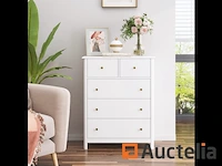 Ladekast slaapkamer, ladekast 5 lades - afbeelding 3 van  6