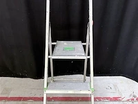 Lader 3 treden - aluminium - afbeelding 2 van  4