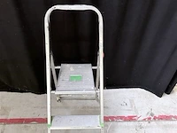 Lader 3 treden - aluminium - afbeelding 3 van  4
