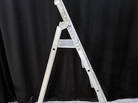 Lader 5 treden - aluminium - afbeelding 2 van  4