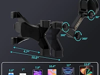 Laetass tablethouder voor auto - afbeelding 2 van  3