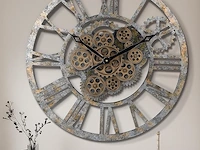 Lafocuse 57 cm vintage wandklok - afbeelding 1 van  4