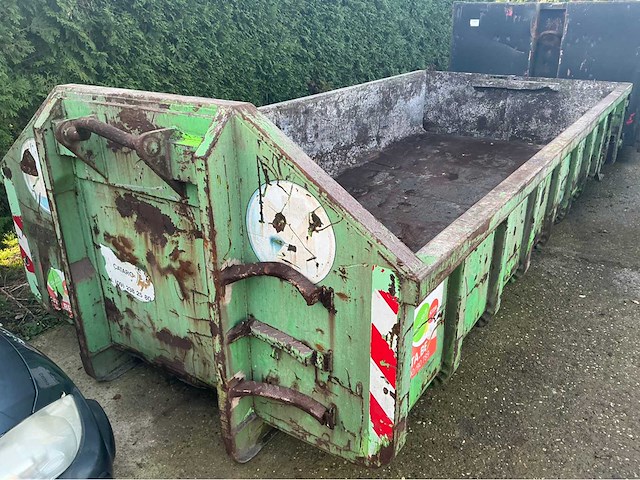 Lage container trans lift afzet afvalcontainer - afbeelding 1 van  5