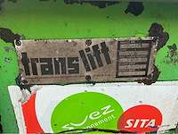 Lage container trans lift afzet afvalcontainer - afbeelding 5 van  5