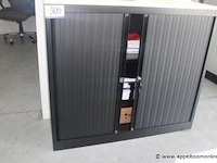 Lage dossierkast vv jaloeziedeuren afm 120x42x105cm - afbeelding 1 van  1