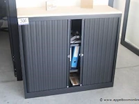 Lage dossierkast vv jaloeziedeuren afm 120x42x105cm - afbeelding 1 van  1