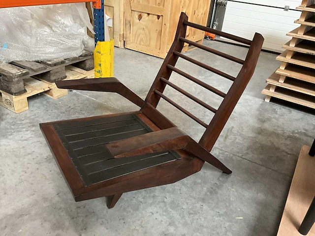 Lage vintage fauteuil acacio gil borsoi 1950s - afbeelding 1 van  8