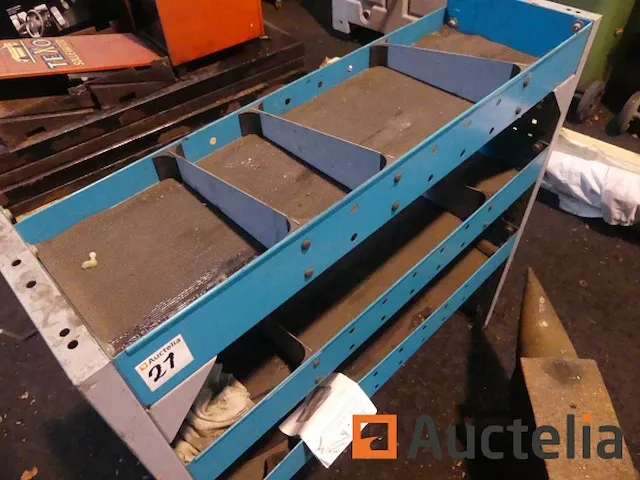 Lage wand rek voor gs garage - afbeelding 1 van  4