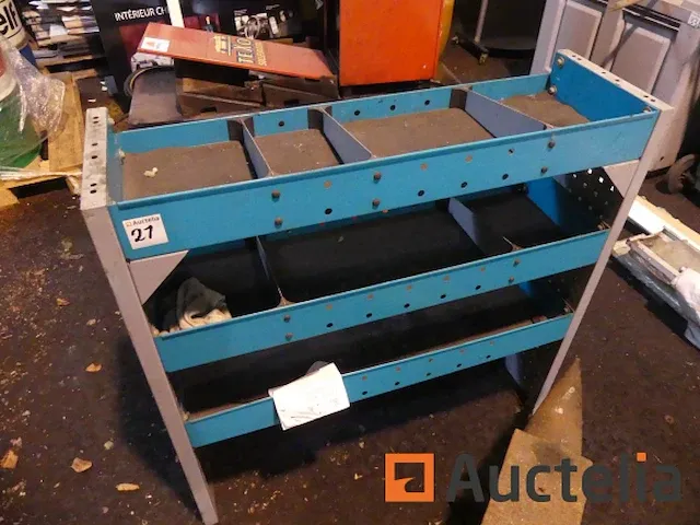 Lage wand rek voor gs garage - afbeelding 2 van  4