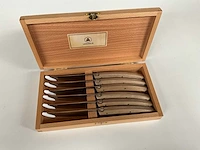 Laguiole besteksets en steakmessen - afbeelding 6 van  8