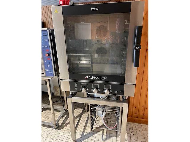 Lainox alphatec - icet071e - combisteamer - afbeelding 1 van  5