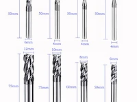 Laiwoo schachtfrees 4 hardmetalen groeffrees - afbeelding 2 van  5