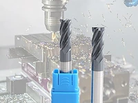 Laiwoo schachtfrees 4 hardmetalen groeffrees - afbeelding 5 van  5