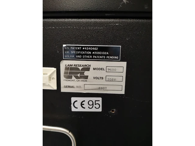 Lam rainbow tcp 9600se ii standalone with dsq - 150mm plasma etch - afbeelding 9 van  16