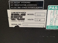 Lam rainbow tcp 9600se ii standalone with dsq - 150mm plasma etch - afbeelding 12 van  18