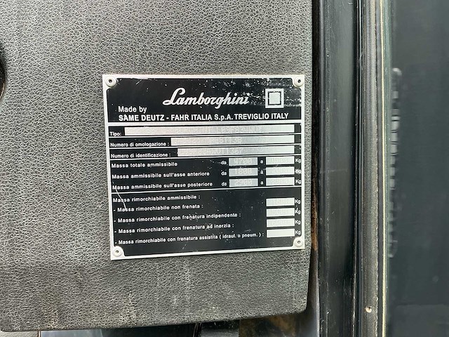 Lamborghini - 2007 - 90f plus - tracteur agricoles 4 roues motrices - afbeelding 19 van  26