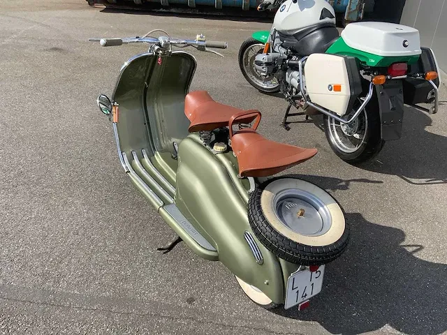 Lambretta - ld 125 - oldtimer scooter (mint conition) - afbeelding 4 van  26