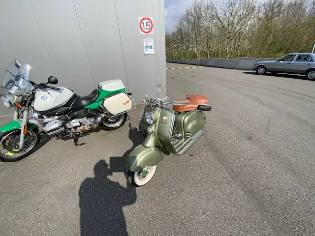Lambretta - ld 125 - oldtimer scooter (mint conition) - afbeelding 20 van  26