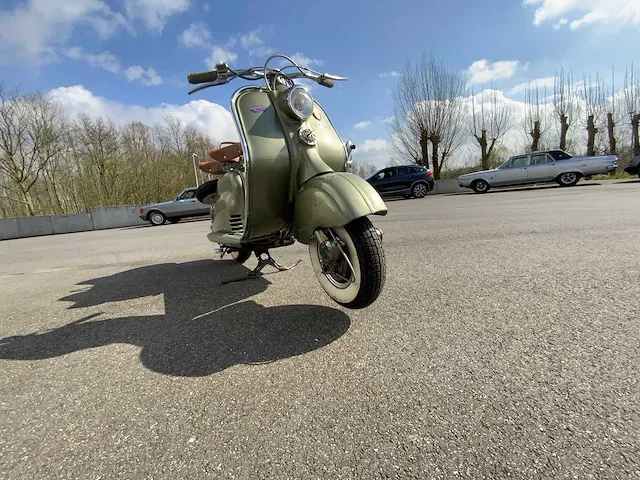 Lambretta - ld 125 - oldtimer scooter (mint conition) - afbeelding 23 van  26