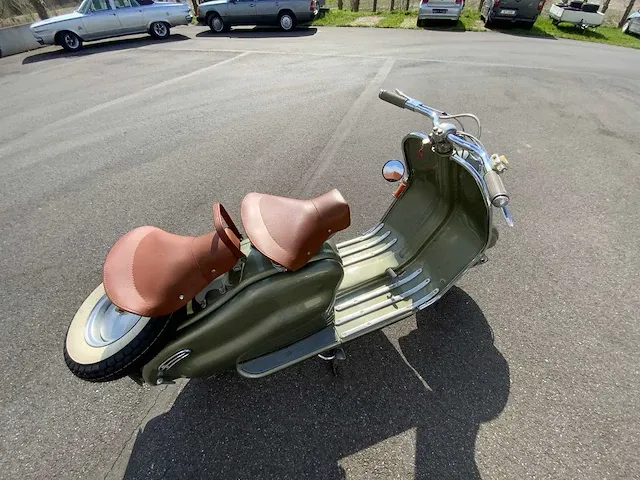 Lambretta - ld 125 - oldtimer scooter (mint conition) - afbeelding 25 van  26