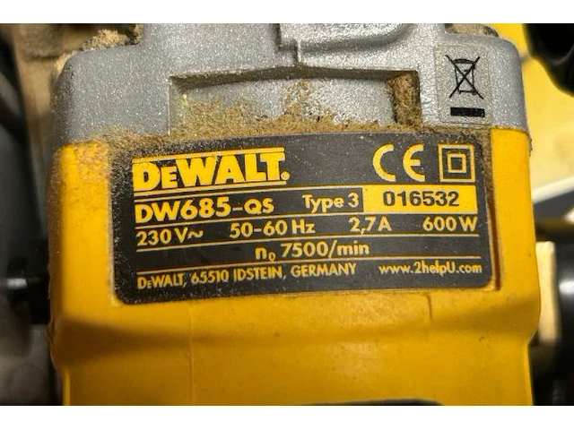 Lamellenfrees dewalt - afbeelding 4 van  8