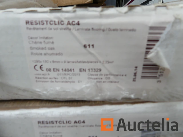 Laminaat parket imitatie gerookt eiken resistlic ac4 - afbeelding 5 van  5