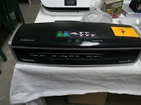 Lamineerapparaat fellowes + printer hp - afbeelding 2 van  4