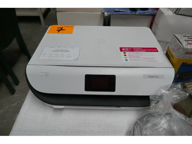 Lamineerapparaat fellowes + printer hp - afbeelding 3 van  4