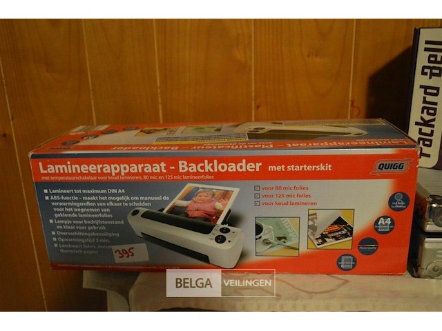 Lamineerapparaat - afbeelding 1 van  3