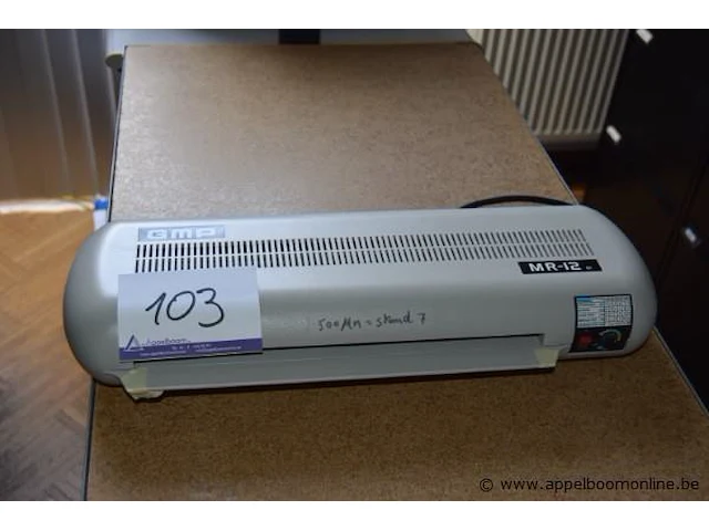 Lamineertoestel gmp, mr-12 - afbeelding 1 van  2