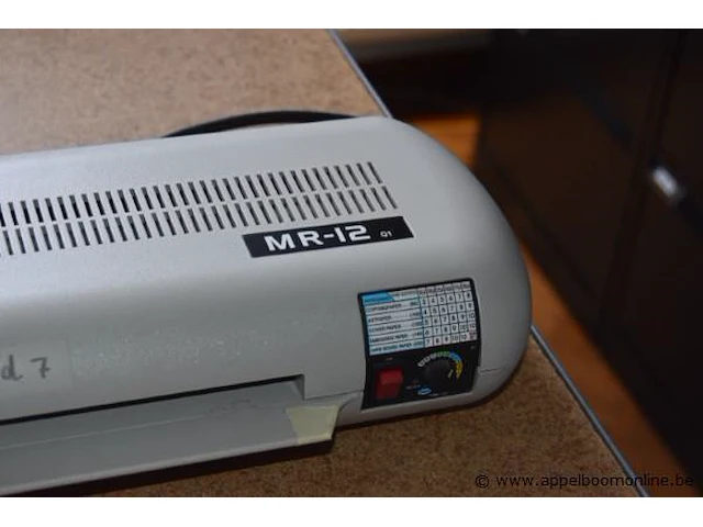Lamineertoestel gmp, mr-12 - afbeelding 2 van  2
