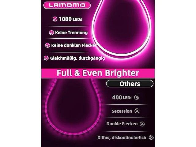 Lamomo led lint 10m - afbeelding 2 van  3