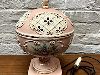 Lamp chelsea porcelain h:28 cm - afbeelding 1 van  3