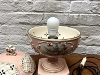 Lamp chelsea porcelain h:28 cm - afbeelding 2 van  3