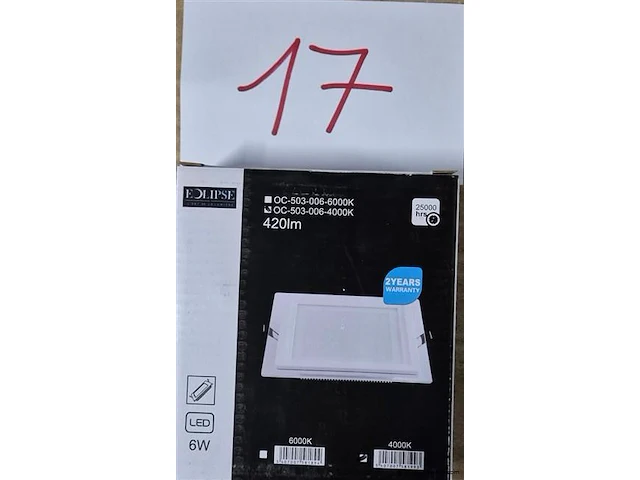 Lamp inbouw - afbeelding 1 van  1