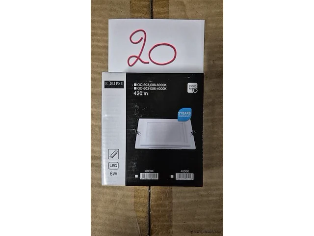 Lamp inbouw - afbeelding 1 van  1