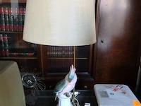 Lamp met papegaai - afbeelding 1 van  2