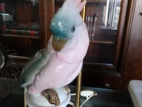 Lamp met papegaai - afbeelding 2 van  2