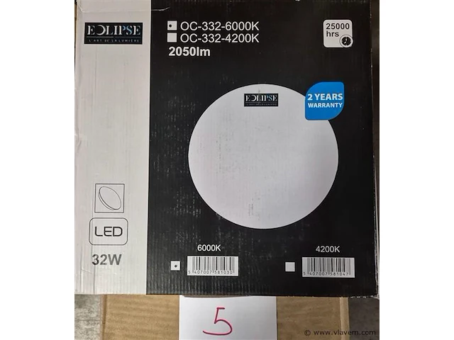Lamp opbouw - afbeelding 1 van  1