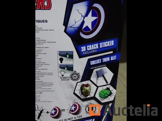 Lamp shield wand marvel captain america - afbeelding 5 van  7