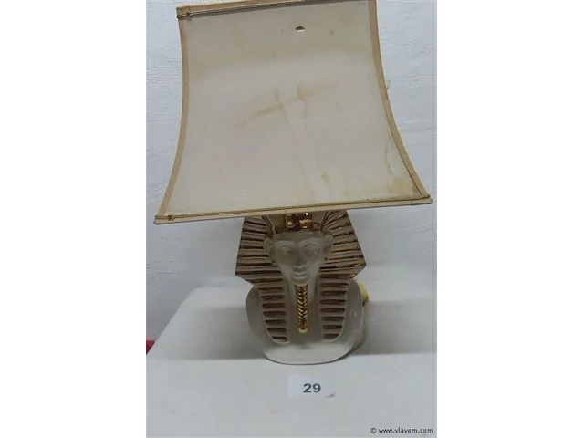 Lamp toetanchamon (bevuild), 53cm - afbeelding 1 van  3