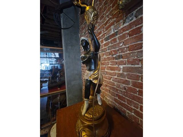Lamp venetian blackamoor - afbeelding 1 van  3