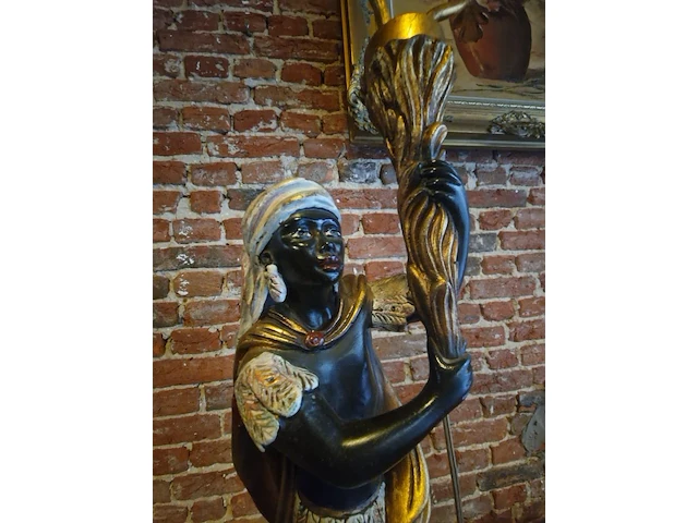 Lamp venetian blackamoor - afbeelding 2 van  3