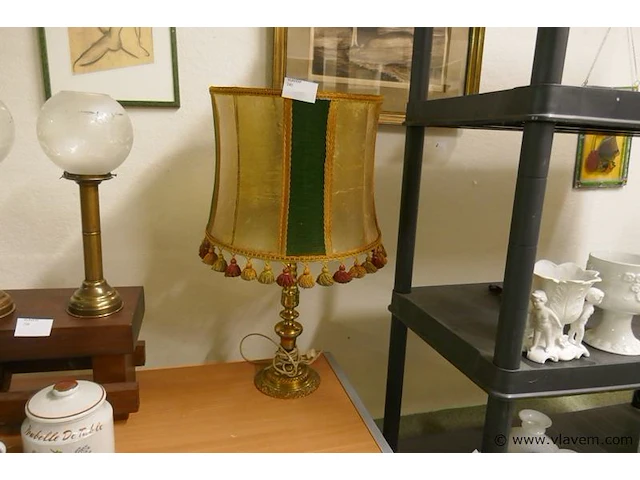 Lampadère in massief koper - afbeelding 1 van  1